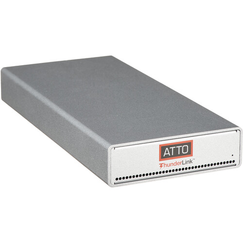 ATTO Technology Dual Thunderbolt 3 to 10Gb Ethernet Adapter