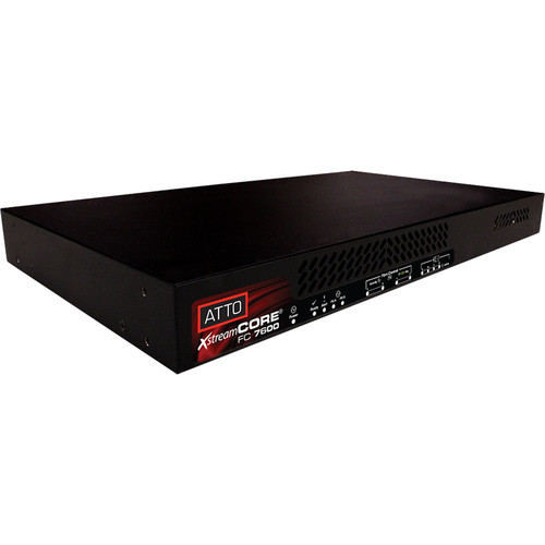 ATTO Technology XstreamCORE FC 7600 32Gb SFP+ to 16-Port 12Gb SAS Storage Controller