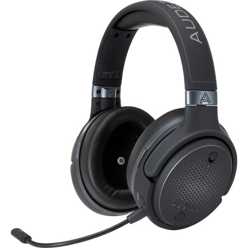 Audeze Mobius Premium 3D Gaming Headset with Surround Sound, Head Tracking and Bluetooth. Over-Ear Gaming Headphones for PCs, PS4, and Others. V5 firmware.