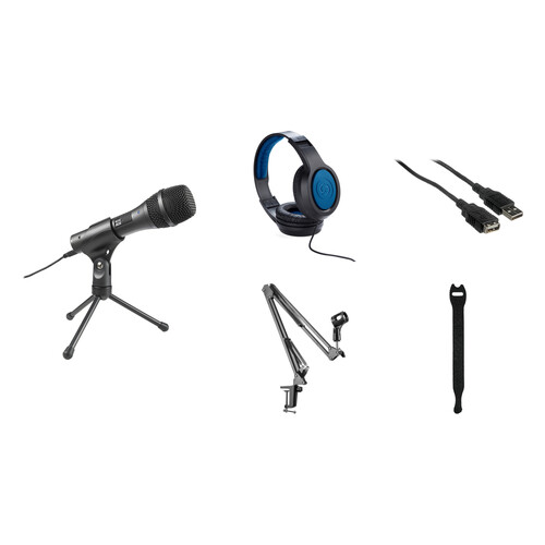 AudioTechnica AT2005USB Cardioid Dynamic USB/XLR Microphone Kit