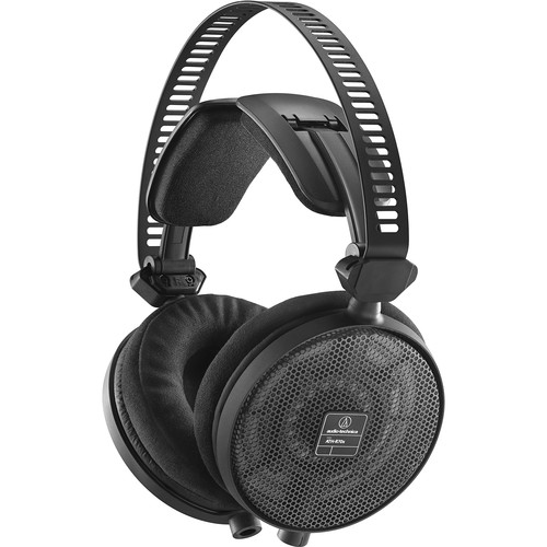 Audio-Technica ATH-R70x Pro Reference Headphones (ATH-R70X) Accessory Bundle ? Includes: Water-Resistant Gadget Bag + Dust Blower + Microfiber Cleaning Cloth (Authorized Dealer)