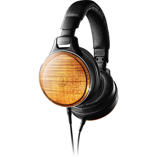 Audio-Technica ATH-WB LTD Limited-Edition Closed-Back Dynamic Wooden Headphones
