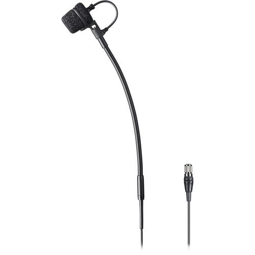 Audio-Technica ATM355VFcH Clip-On Cardioid Condenser Instrument Microphone for Wireless (cH-Style Connector)