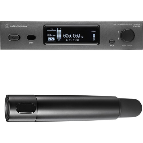 Audio-Technica ATW-3212 3000 Series Wireless Handheld Microphone System No Mic Capsule (EE1: 530 to 590 MHz)