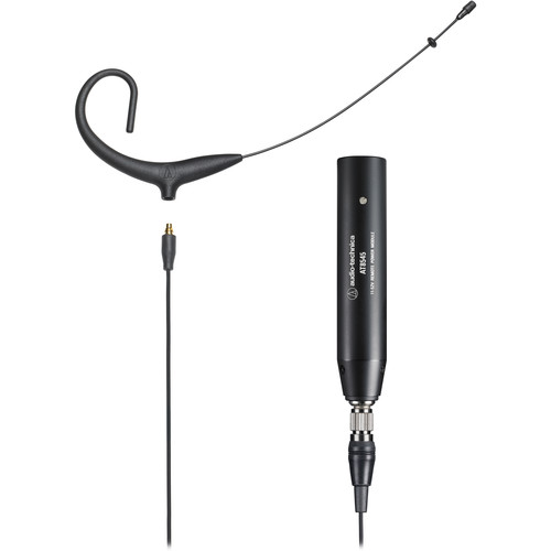 Audio-Technica BP892x- MicroSet Subminiature Omnidirectional Condenser Headworn Microphone (Black)