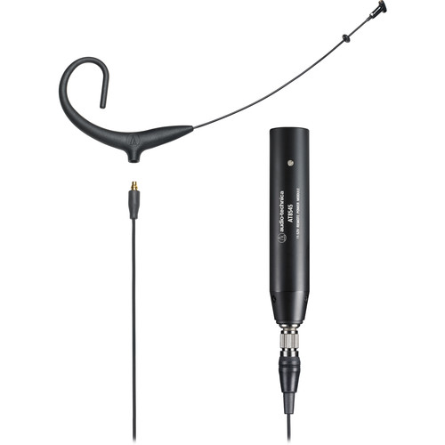 Audio-Technica BP894x Cardioid Headworn Microphone with XLR Power Module - Black