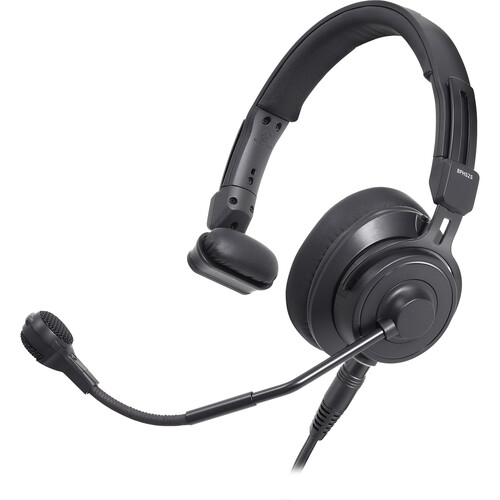 Audio-Technica Single Ear Broadcast Headset with Dynamic Element and Detachable Unterminated Cable