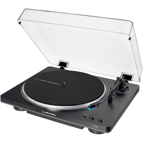 Audio-Technica AT-LP70X Fully Automatic Belt-Drive Turntable (Black and Gray)