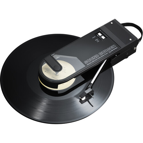 Audio-Technica Sound Burger Manual Two-Speed Portable Bluetooth Turntable (Black)