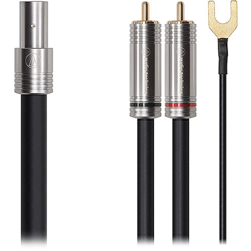 Audio-Technica 5-Pin DIN to Dual-RCA Phono Cable (3.9')