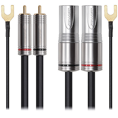 Audio-Technica Dual-RCA to Dual-XLR Phono Cable (3.9')