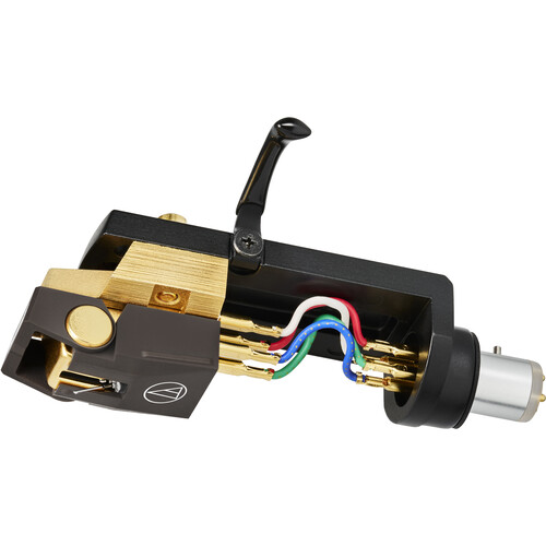 Audio-Technica Dual Moving Magnet Phono Cartridge & Headshell Combo Kit (Shibata)