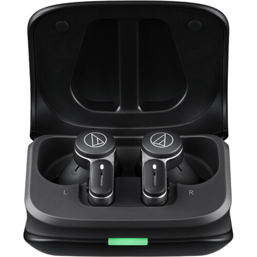 Audio-Technica ATH-TWX7 Noise-Canceling True Wireless Earbuds (Black)