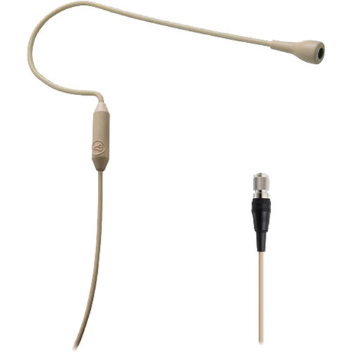 Audio-Technica Pro 92cH Omnidirectional Condenser Headworn Microphone (Beige)