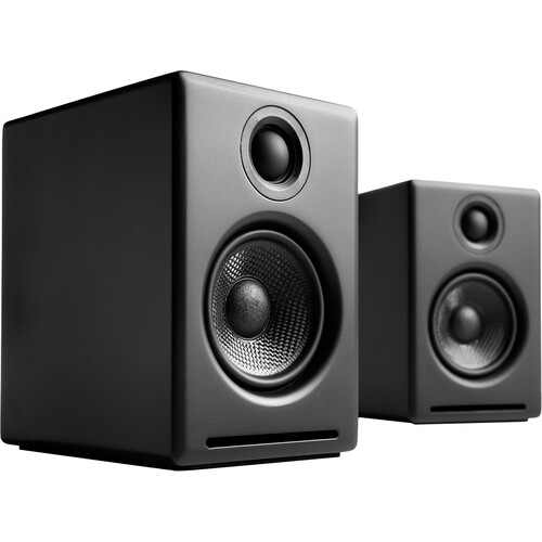 Audioengine A2+ Next Gen Wireless Bluetooth Speaker System (Matte Black Pair)