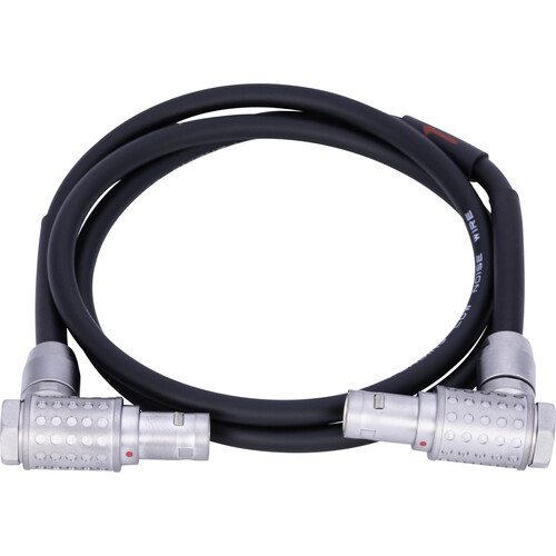 AUDIOROOT 5-Pin Male Right-Angle to 5-Pin Male Right-Angle Timecode Cable (2')