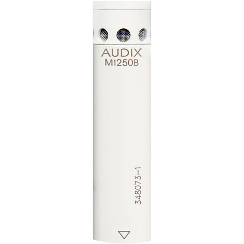 Audix M1250BWO Miniaturized Condenser Microphone (Omnidirectional White)