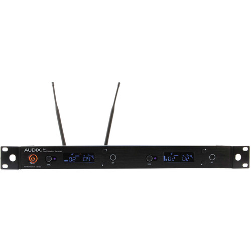 Audix R42 Dual-Channel UHF Diversity Receiver R42KIT-A B&H Photo