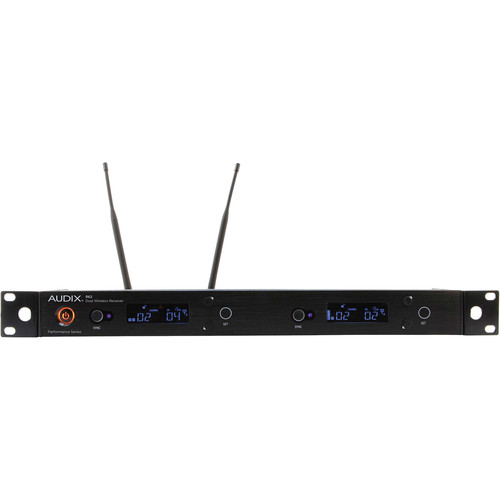 Audix R62 Kit Dual-Channel Wireless True Diversity Receiver (522 to 586 MHz)