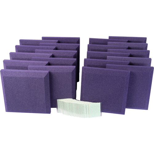 Auralex Home Office Kit with SonoFlat Panels (Purple 20-Pack)