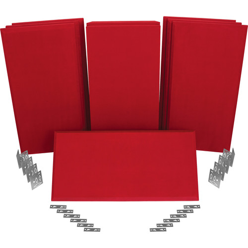 Auralex 40th Anniversary ProPanel ProKit-1 (SonoSuede Red)