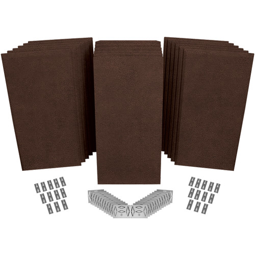 Auralex ProPanel ProKit-2 Acoustical Room Treatment System (Brown)