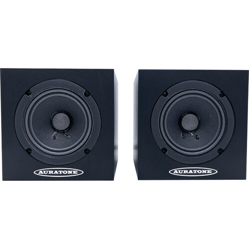 Auratone 5C Active Super Sound Cube Studio Monitors (Pair Black Finish)