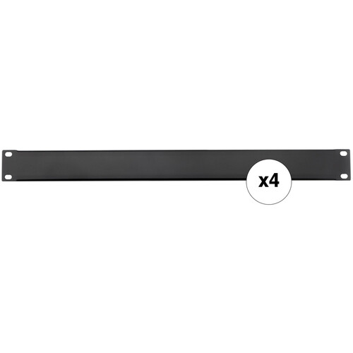 Auray Blank Panel Value Kit (1 RU 4-Pack)