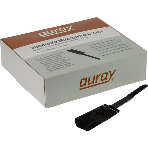 Auray Disposable Covers for Small-Profile Headset Earset & Gooseneck Microphones (100-Pack 1.5
