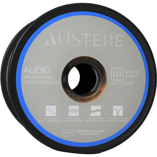 Austere III Series Speaker Cable (12 AWG 50')