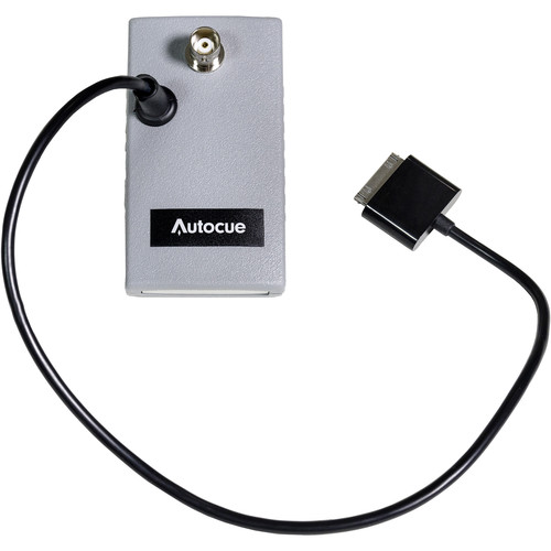 Autocue iPad Portal Interface for Prompter Display