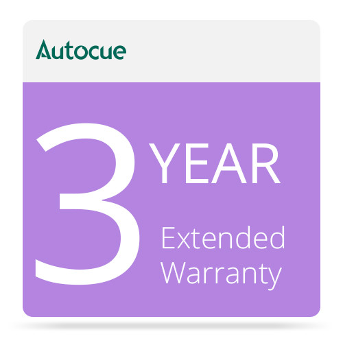 Autocue 3-Year Extended Warranty for PSP12 Prompter Monitor