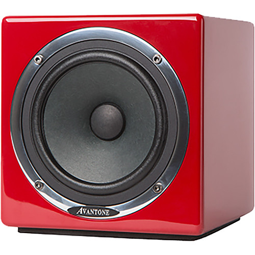 Avantone Pro Active MixCube Full-Range Mini Reference Monitor (Single Red)