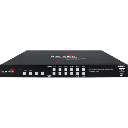 Avenview - HDM-SPLITPRO-4A - 4 x1 Multiviewer Scaler