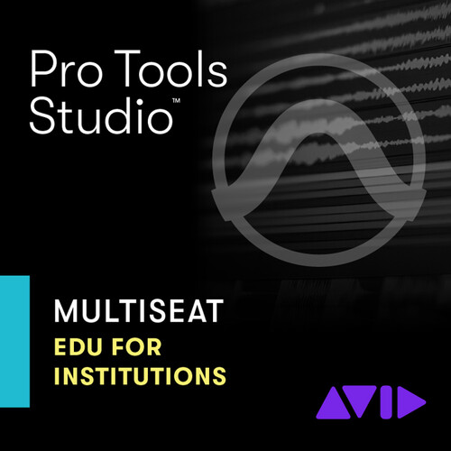 Avid Pro Tools Studio 1-Year Subscription Multiseat License NEW (Academic Institutions Download)