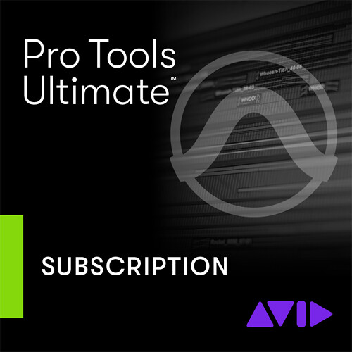 Avid Pro Tools Ultimate 1-Year Subscription NEW Audio and Music Creation Software (Retail Download)