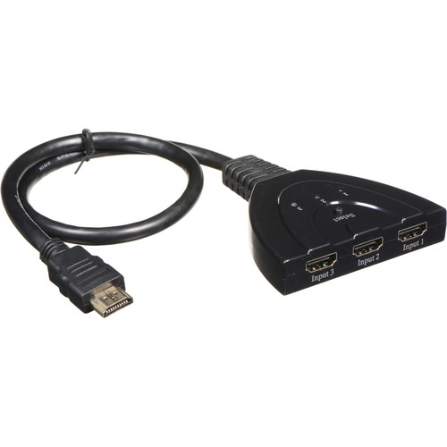 Avinair Spitfire 3 x 1 HDMI Switcher (Plastic Case)