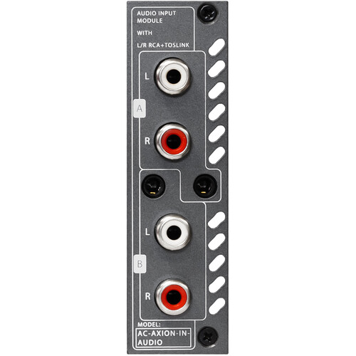 AVPro Edge 2 x RCA Audio & 2 x Mini Toslink Ports Input Card for Axion-X Chassis