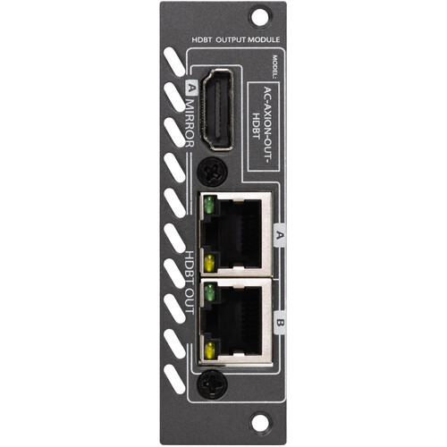 AVPro Edge 2 x HDBaseT 4K60 and 1 x HDMI Mirrored Port Output Card for Axion-X Chassis