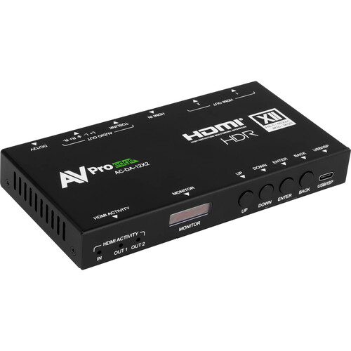 AVPro Edge 1x2 HDMI 2.1b Distribution Amplifier