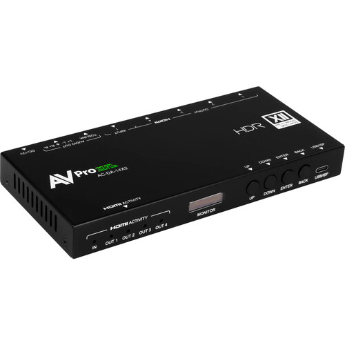 AVPro Edge 1x4 HDMI 2.1b Distribution Amplifier