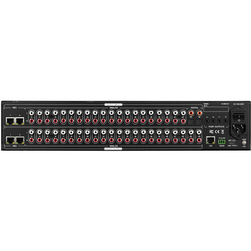 AVPro Edge AC-MAX-24 24x24 2-Channel Audio Matrix Switcher