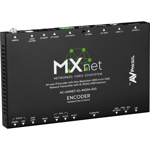 AVPro Edge MXNet 1G Evolution II Downmixing Encoder