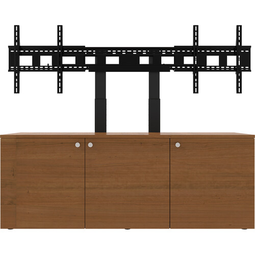 AVTEQ 3-Bay Credenza for Dual Xtra Large Displays (TAA Compliant)