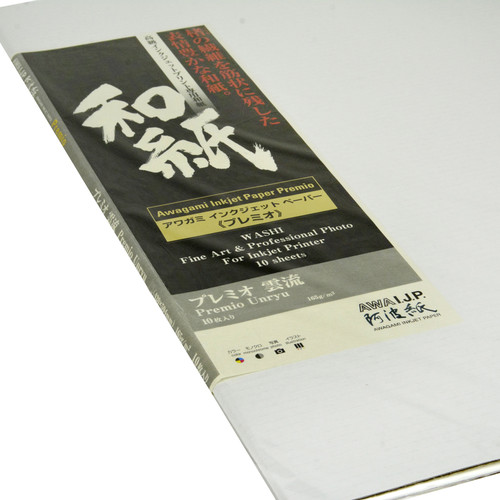 Awagami Factory Premio Unryu Fine-Art Inkjet Paper (A1 165 gsm 10 Sheets)