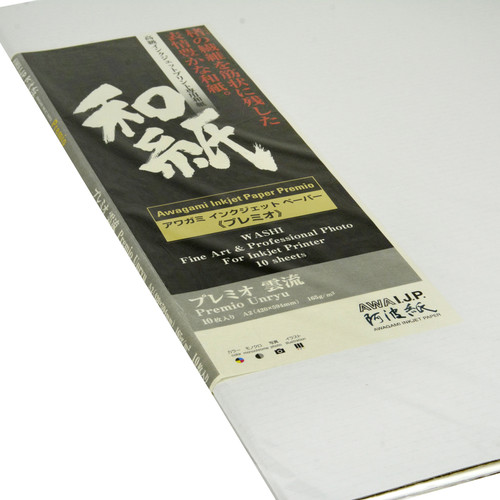 Awagami Factory Premio Unryu Fine-Art Inkjet Paper (A2 165 gsm 10 Sheets)