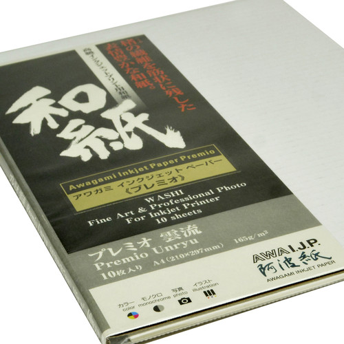 Awagami Factory Premio Unryu Fine-Art Inkjet Paper (A4 165 gsm 10 Sheets)