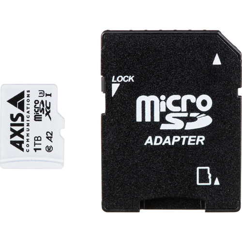 Axis Communications 1TB Surveillance UHS-I microSDXC Memory Card with SD Adapter