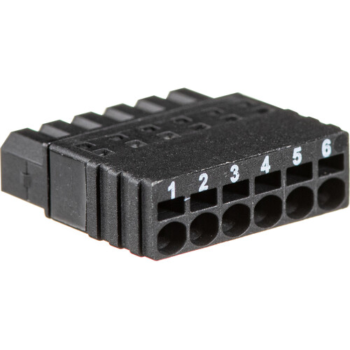 Axis Communications TU6009 6-Pin Male Connector (10-Pack)