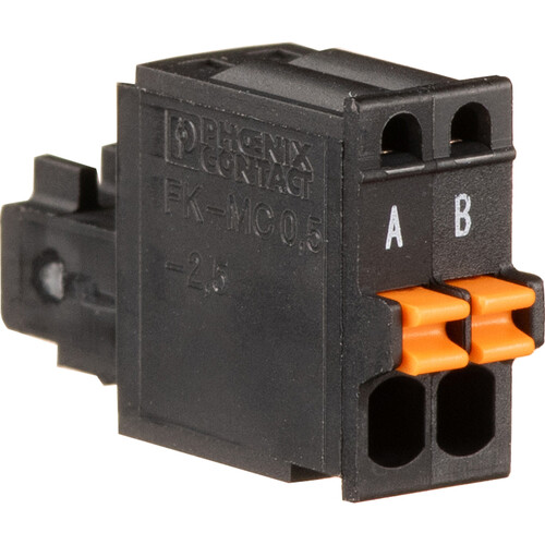 Axis Communications Connector A 2-Pin 2.5mm Straight I/O Terminal Blocks (10-Pack)